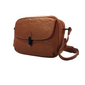  MRS. MINT Umhängetasche caramel